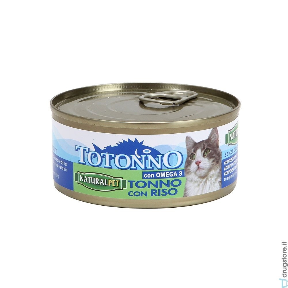 Naturalpet Naturalpet Totonno 170 Gr tonno e riso