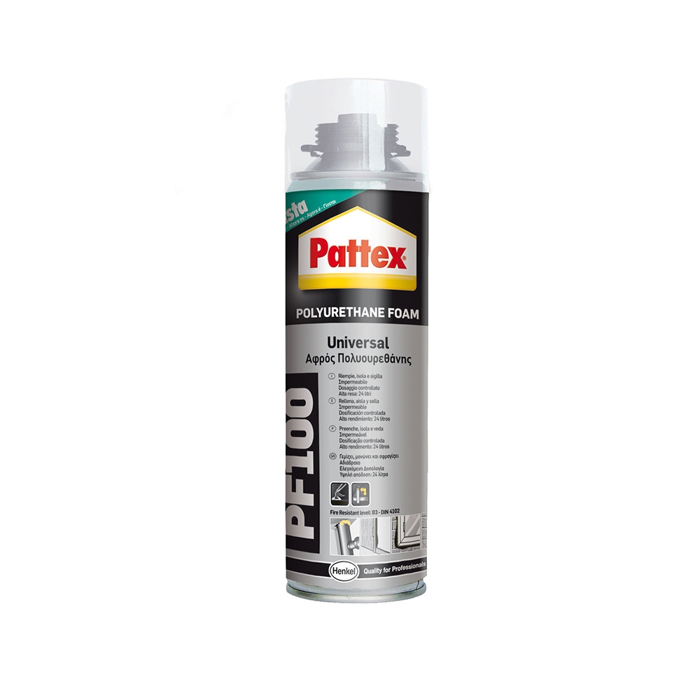 Pattex Schiuma poliuretanica giallo da 0,5 L