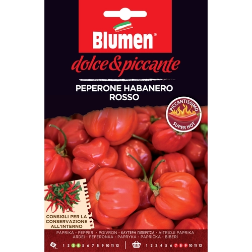 Semi orto DOLCE E PICCANTE di peperoncino habanero 20 g BRI637657