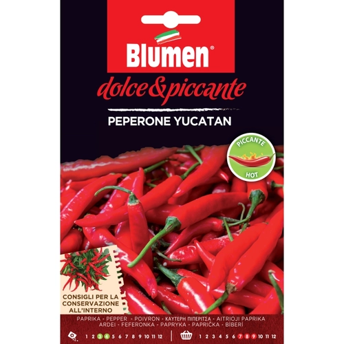 Semi orto DOLCE E PICCANTE di peperoncino rosso 20 g BRI637660