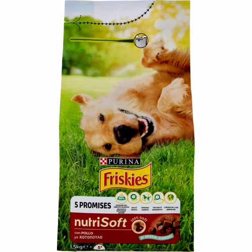 PURINA FRISKIES Cane Nutrisoft Con Pollo 1,5 kg BRI639217