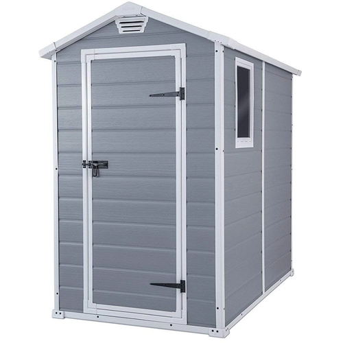 Casetta Manor 4X6, L130 x P192 cm, in polipropilene BRI643373