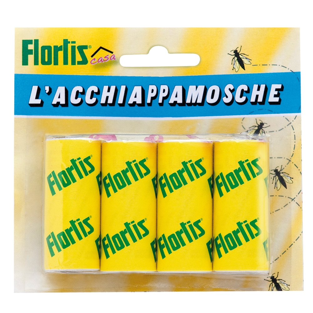 Image of Flortis Trappola adesiva L'ACCHIAPPAMOSCHE con funzione abbattente014