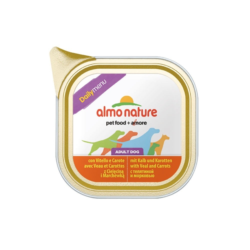 Image of Almo Nature Almo Nature Daily Menu Dog 100 gr Vitello Carote014