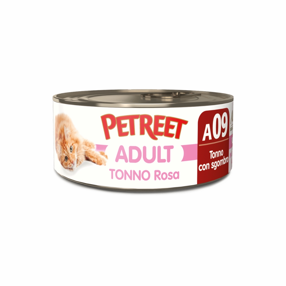 PETREET Petreet TR10 Natura Tonno Rosa e Sgombro 70 gr