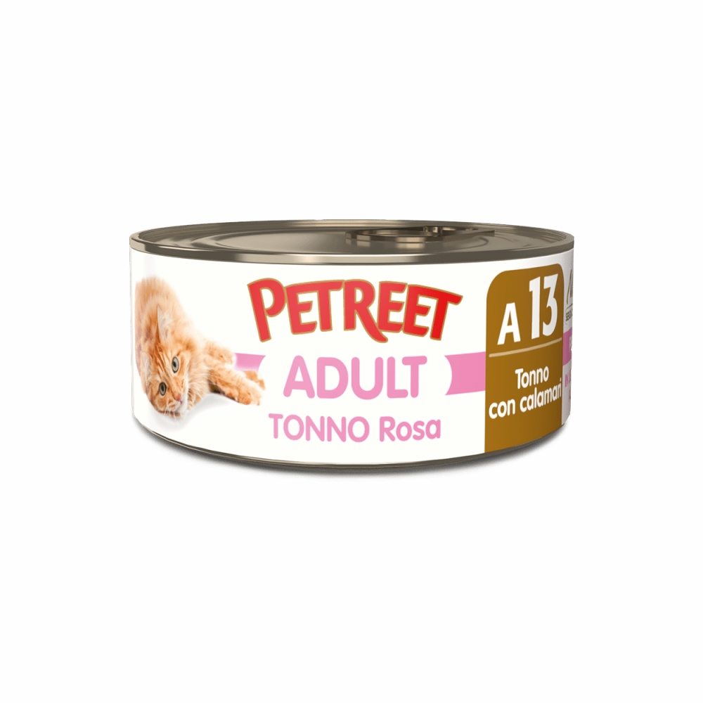 PETREET Petreet Natura Tonno Rosa per Gatti 70 gr