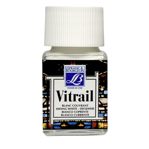 Colore per vetro Vitrail bianco da 50 mL BRI659542