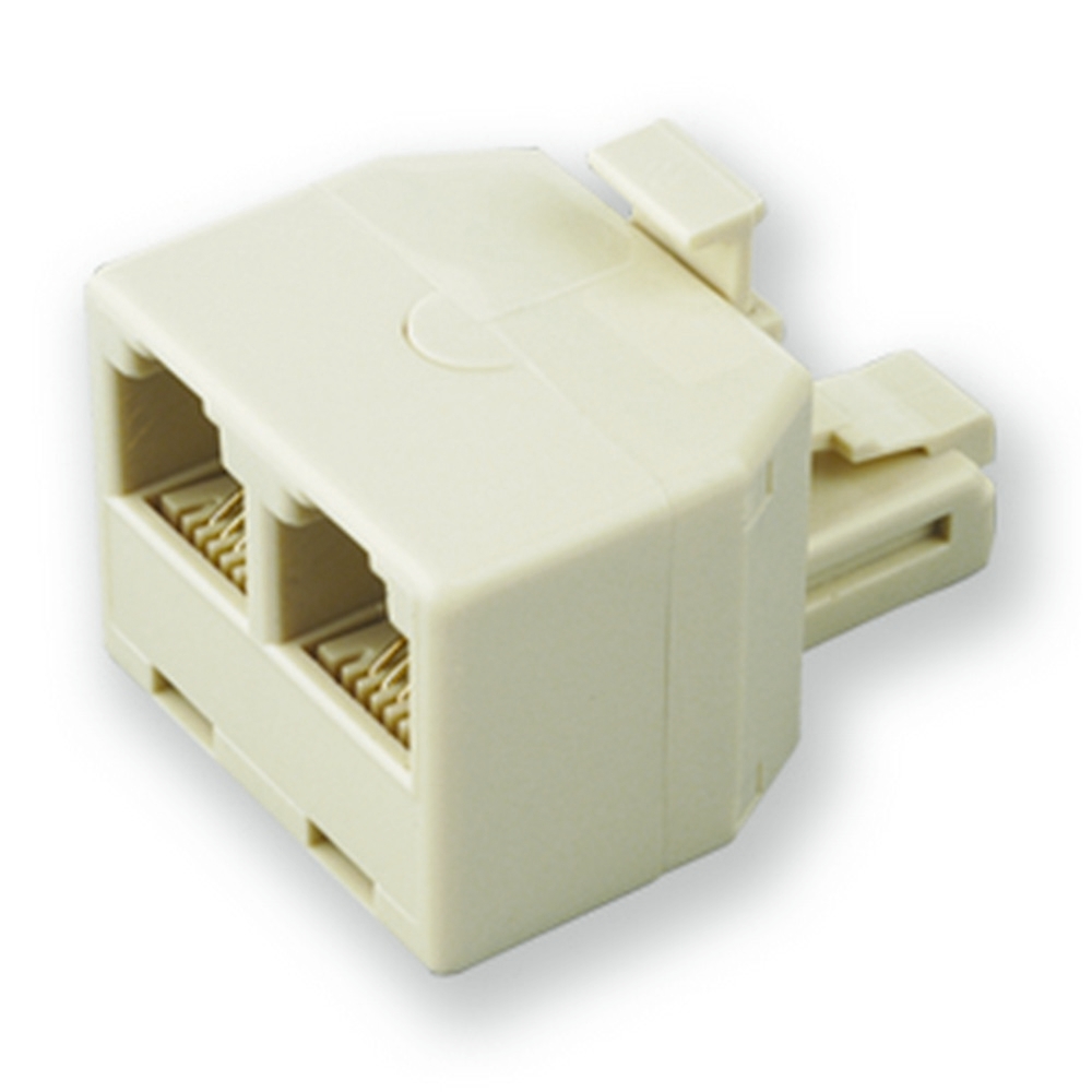 Electraline Rilevatore fughe gas RACCORDO MODULARE DOPPIO PLUG da parete