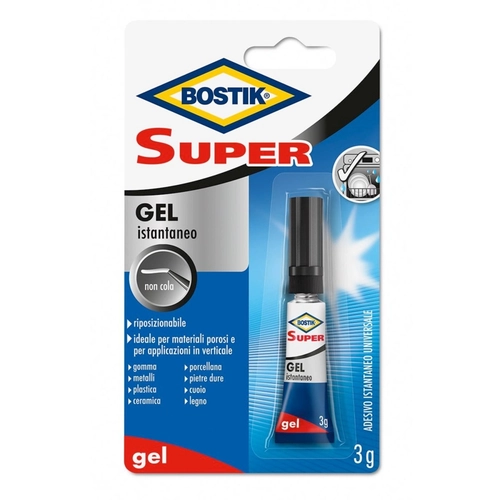 Colla Bostik Super Gel 3gr formato 3 g BRI692759