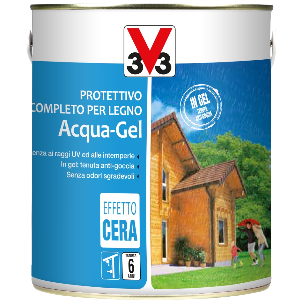 Image of V33 Impregnante protettivo completo all' acqua da 2,5 L014