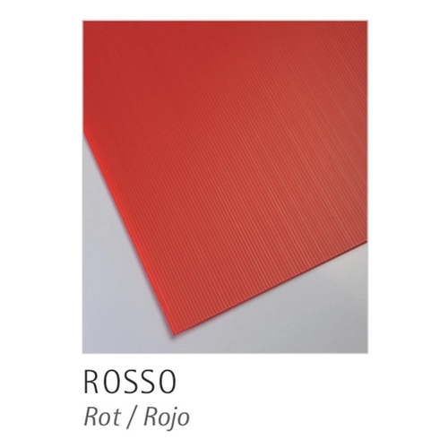 Lastra PLASTONDA TUTTOFARE ROSSO L1000 x L2000 m, spessore 2,5 mm, superficie 2 m² BRI74958