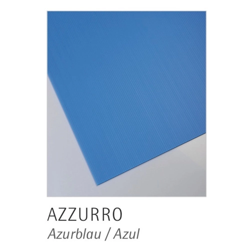 Lastra PLASTONDA TUTTOFARE AZZURRO L1000 x L2000 m, spessore 2,5 mm, superficie 2 m² BRI74961