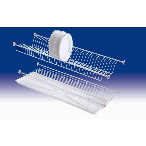 Scolapiatti acciaio plastificato BRI785502
