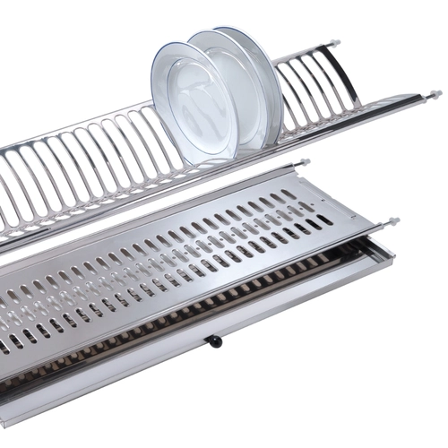 SCOLAPIATTI INOX C/VASCHETTA CM.55 BRI785505
