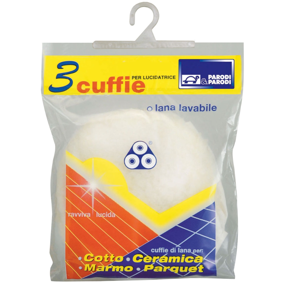 No Brand Cuffie in lana per lucidatrice pezzi 3