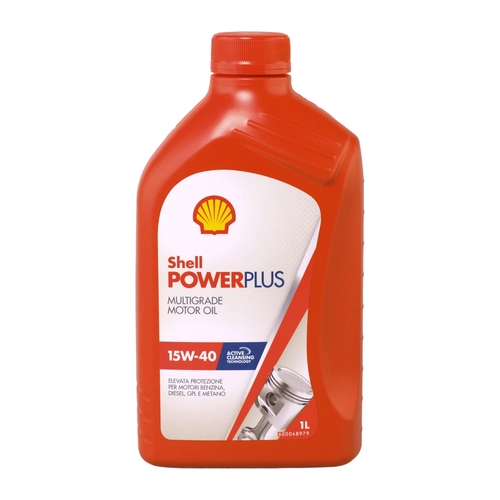 Olio motore OLIO SHELL POWER PLUS 15W40 LT.1, 1 L BRI794322