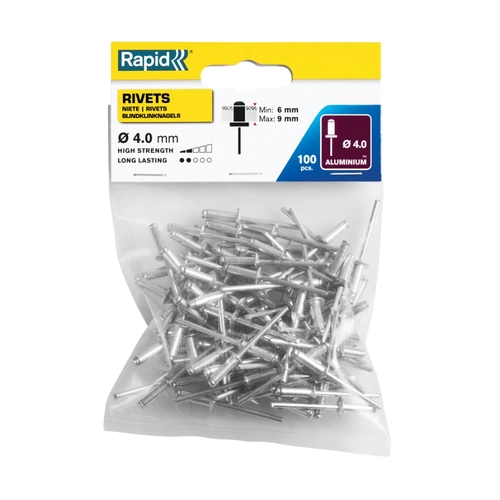 Rivetti Standard Ø4.0 x 12 mm BRI796010
