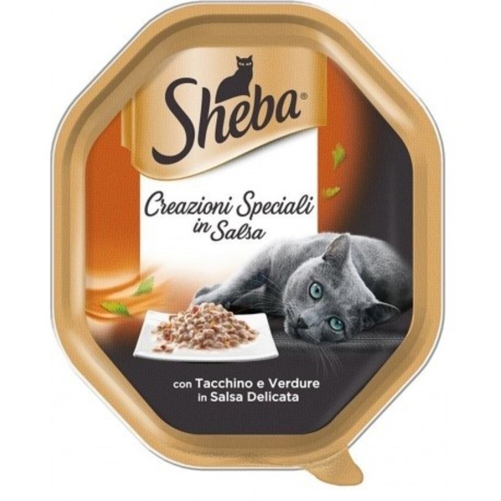 Sheba Sheba Selezione in Salsa 85 gr Tacchino Verdure