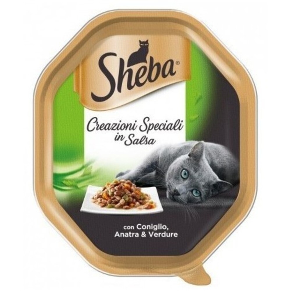 Sheba Sheba Selezione in Salsa 85 gr Coniglio Anatra Ver