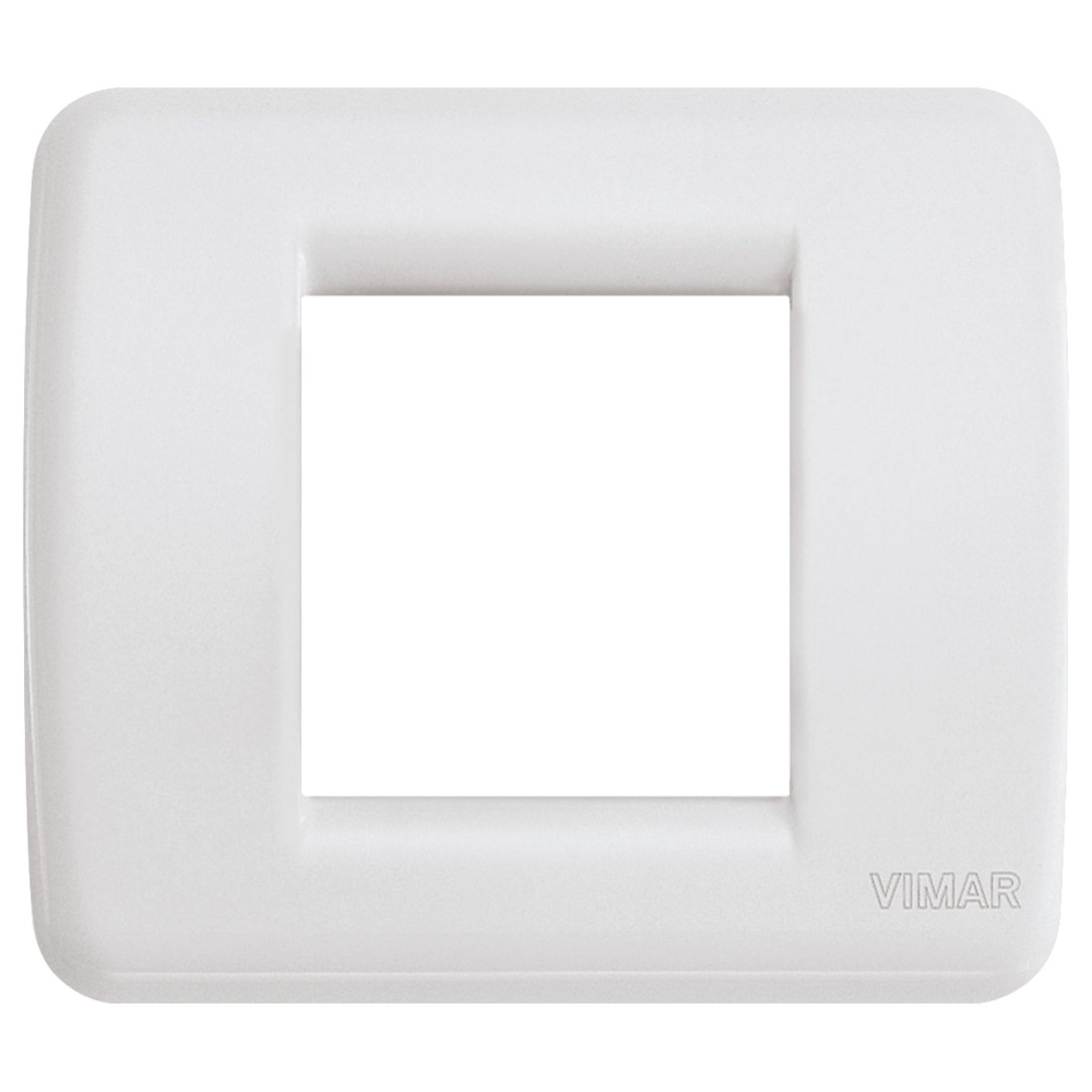 Vimar PLACCA RONDO' 1-2M BIANCO IDEA