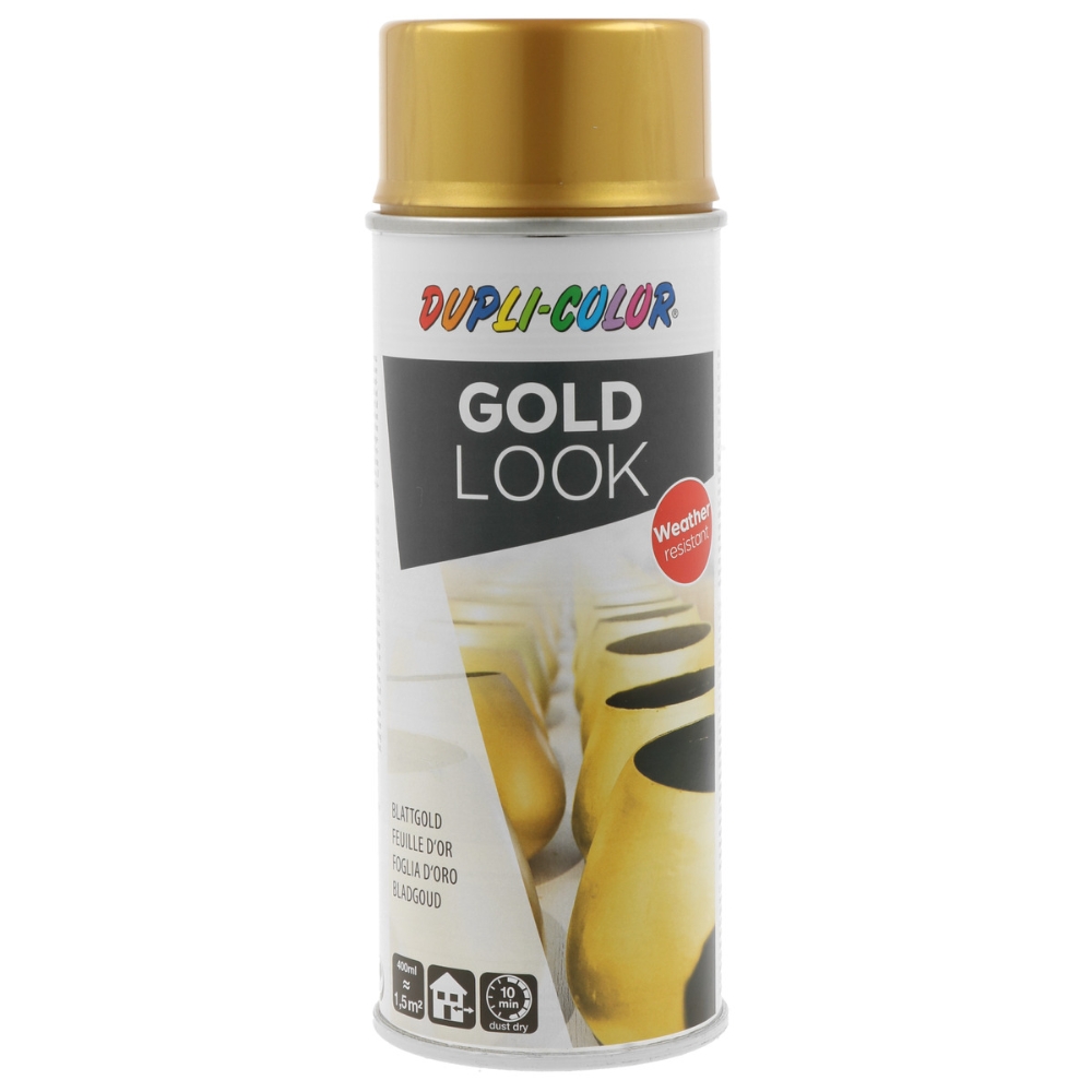 Image of DUPLI-COLOR Smalto spray EFFETTO FOGLIA D'ORO oro da 0,4 L014