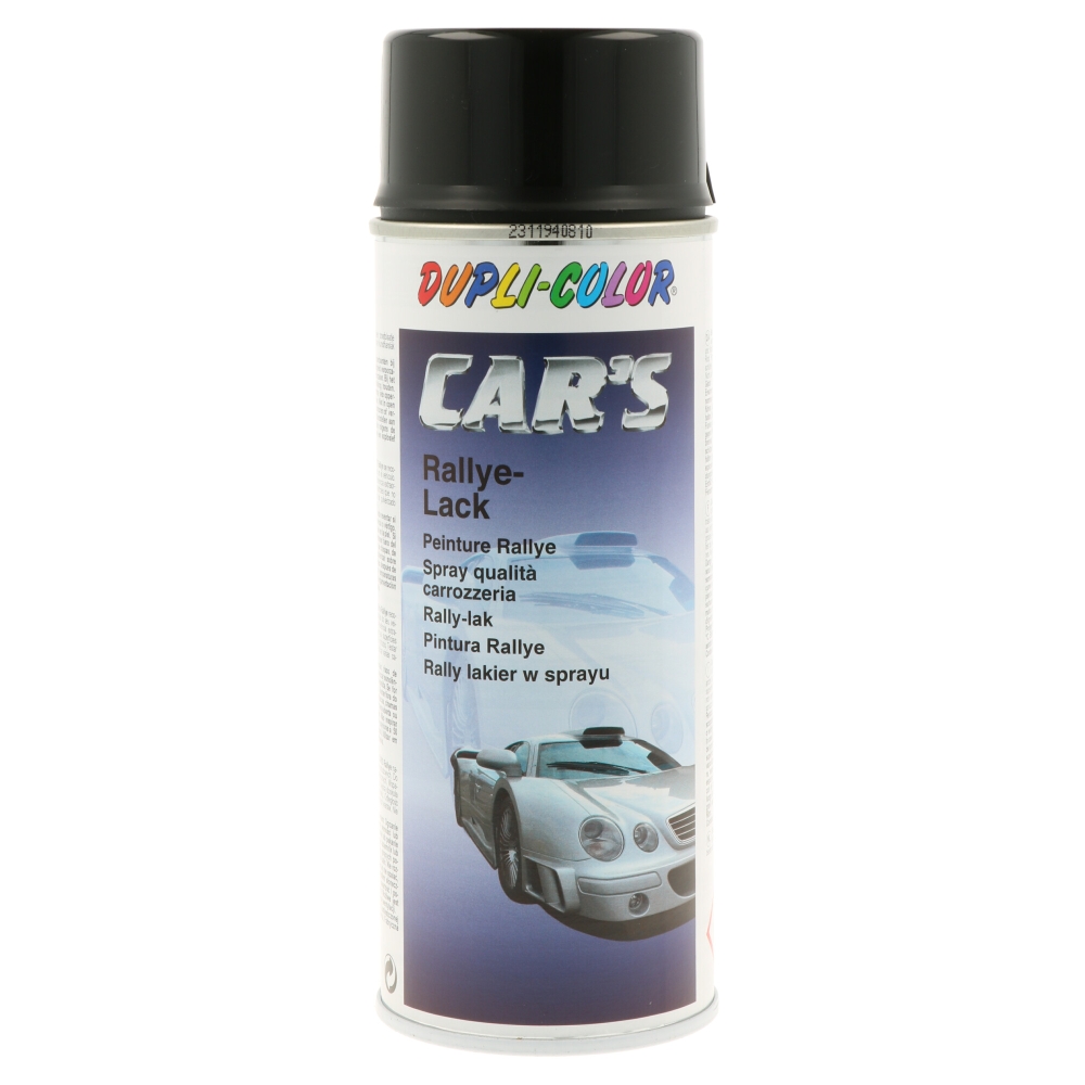 DUPLI-COLOR Smalto spray CAR'S NERO LUCIDO nero da 0,4 L