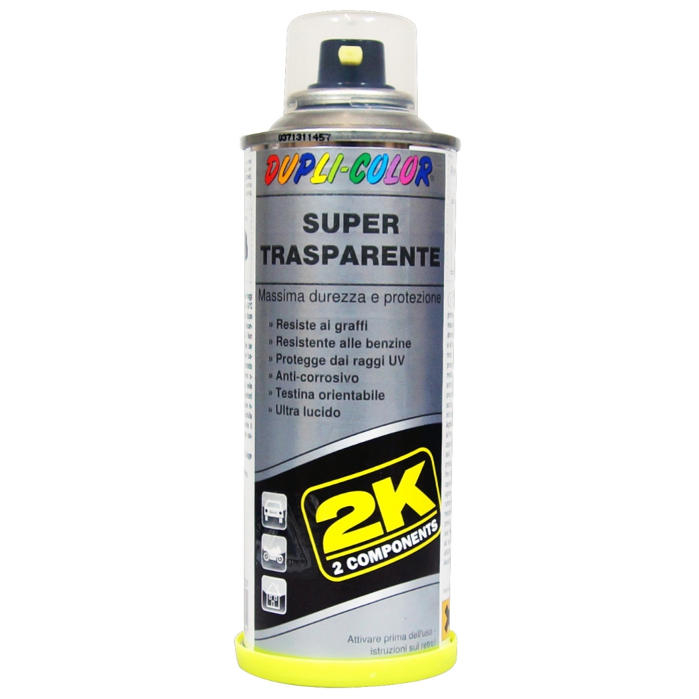 Image of DUPLI-COLOR Smalto spray SUPERTRASPARENTE 2K trasparente da 0,16 L014