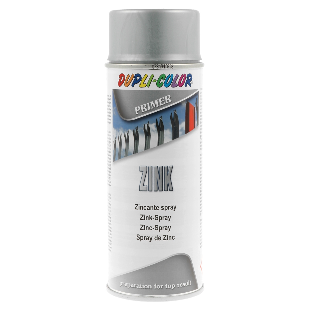 Image of DUPLI-COLOR Smalto spray ZINK grigio da 0,4 L014