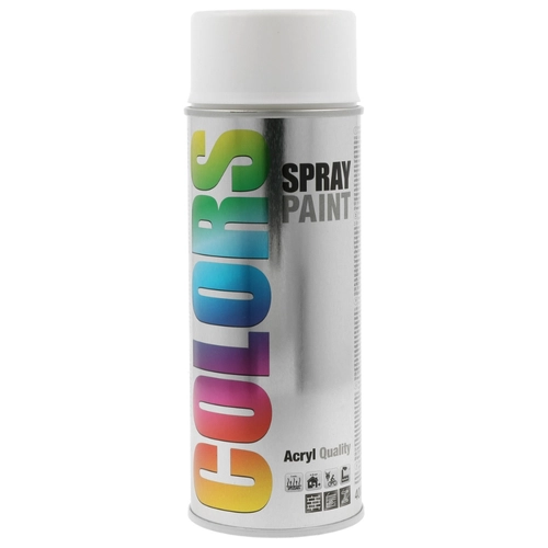 Smalto spray COLORS RAL 9010 BIANCO OPACO bianco da 0,4 L BRI798428