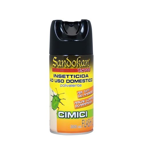 Insetticida SANDOKAN con funzione abbattente, disinfestante
 BRI806377