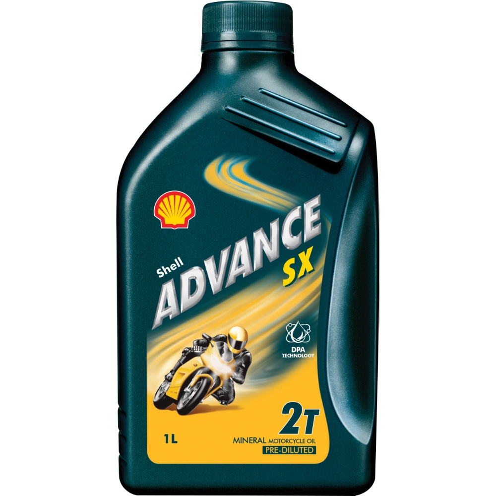 Image of Shell Olio 2t Advance SX, 1 L014