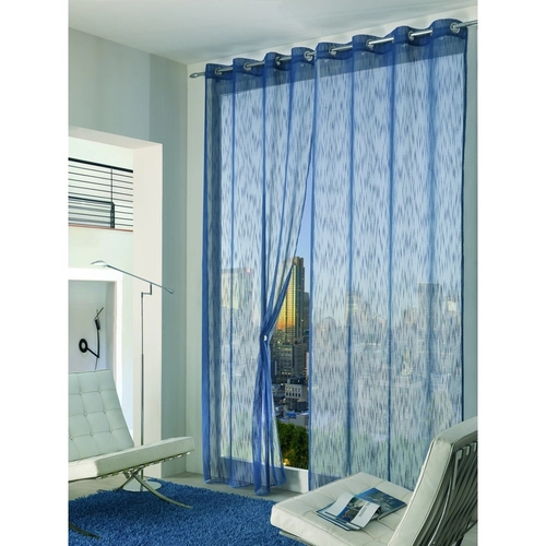 Tenda d'arredo TENDA GIULIA BLU CON ANELLI 140 X 280 CM BRI827561