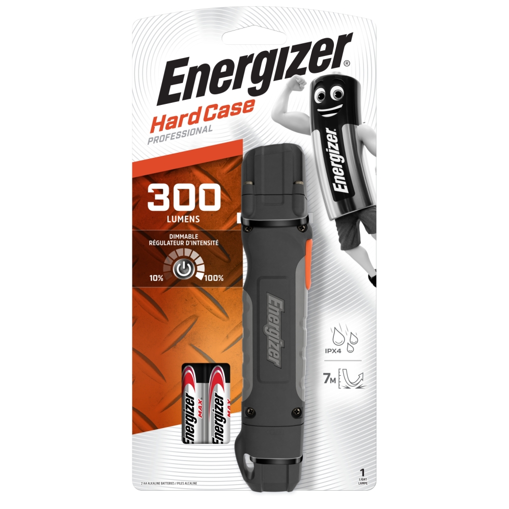 Energizer Torcia hard case light 2aa led