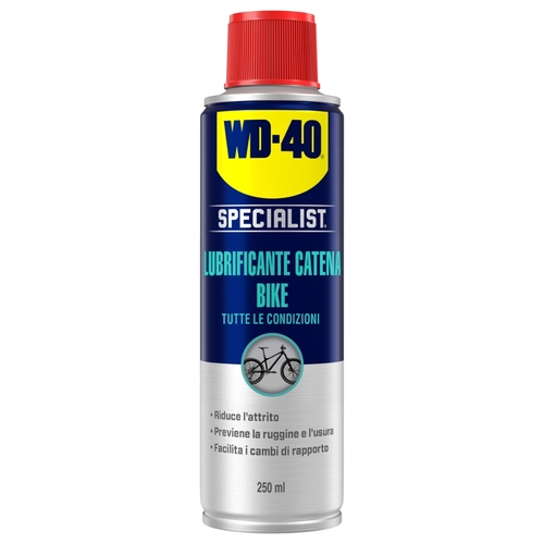 Lubrificante WD-40 SPECIALIST BIKE LUBRIFICANTE CATENA PER TUTTE LE CONDIZIONI ML.250 da 250 ml BRI857099