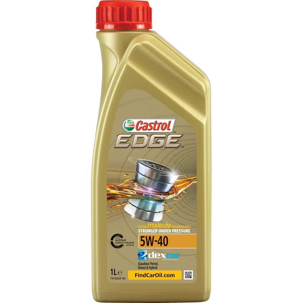 Image of Castrol Olio motore OLIO CASTROL EDGE 5W-40 1L, 1 L014