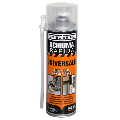 Schiuma Universale schiuma poliuretanica giallo da 0,5 L BRI864951