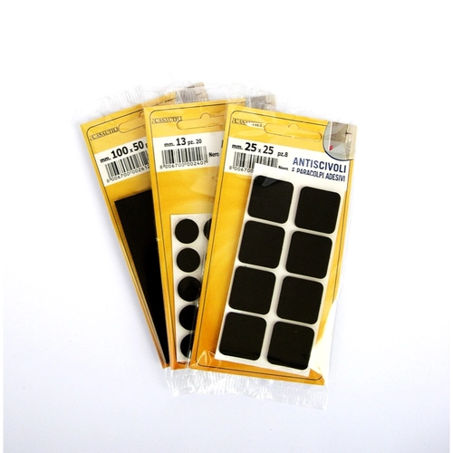 Paracolpi mm. 100x50 nero in polietilene nero BRI869952