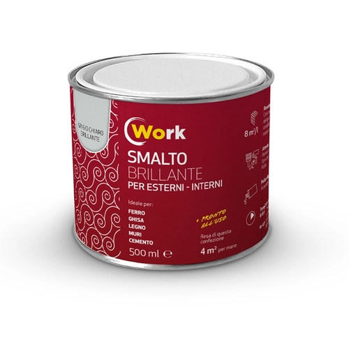 Smalto Work a solvente da 0.5 L BRI871458