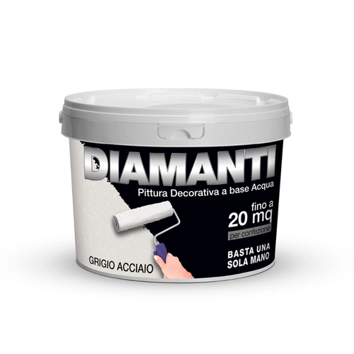 Pittura decorativa Diamanti grigio da 2 L
 BRI871466