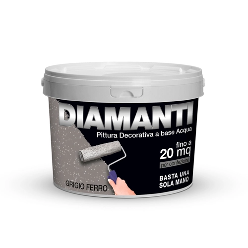 Pittura decorativa Diamanti grigio da 2 L
 BRI871468