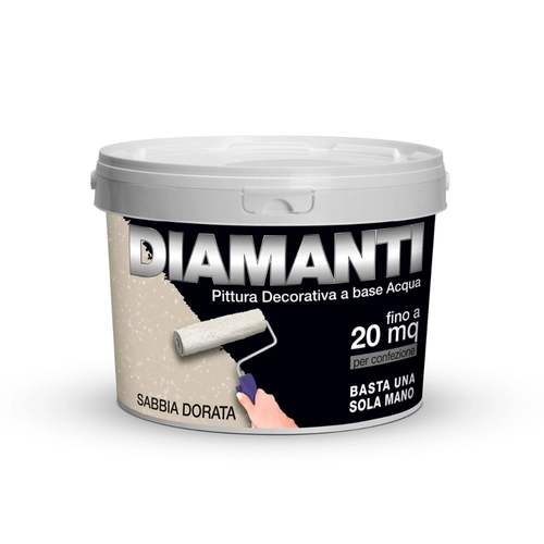 Pittura decorativa Diamanti dorè da 2 L
 BRI871469