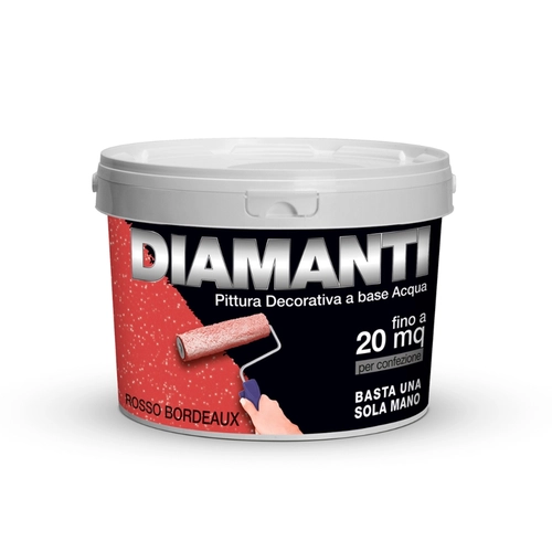 Pittura decorativa Diamanti rosso da 2 L
 BRI871470