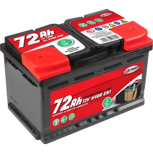 Batteria auto STOP&START potenza 72 Ah BRI878807