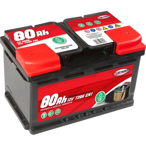 Batteria auto STOP&START potenza 80 Ah BRI878810