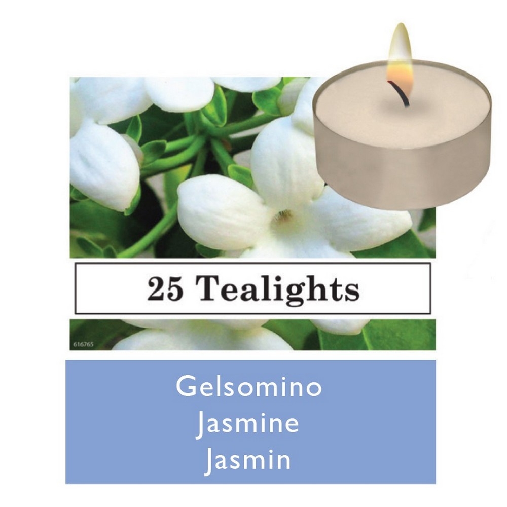 Set tealights profumati Gelsomino 25pz BRI881047