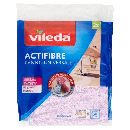 Actifibre panno microfibra 2 pz BRI887010