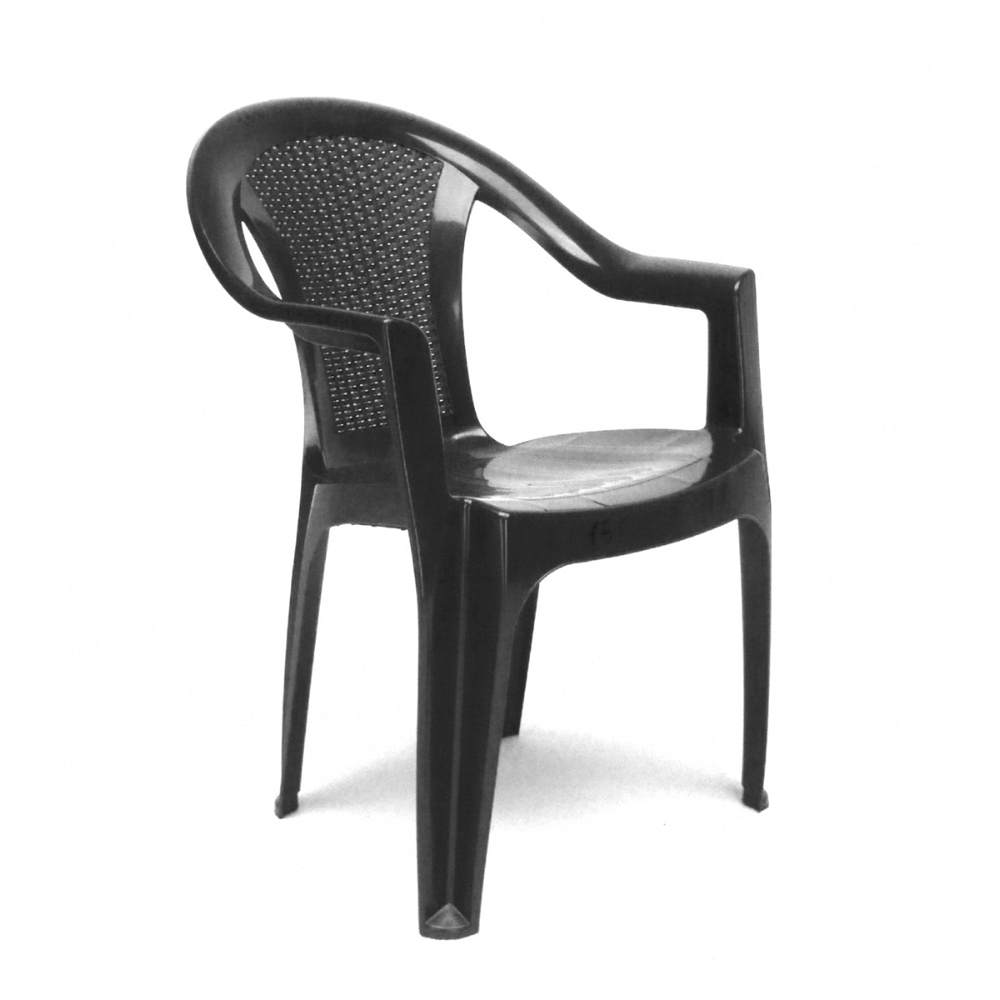 No Brand Poltrona POLTRONA TRESSI RATTAN ANTRACITE