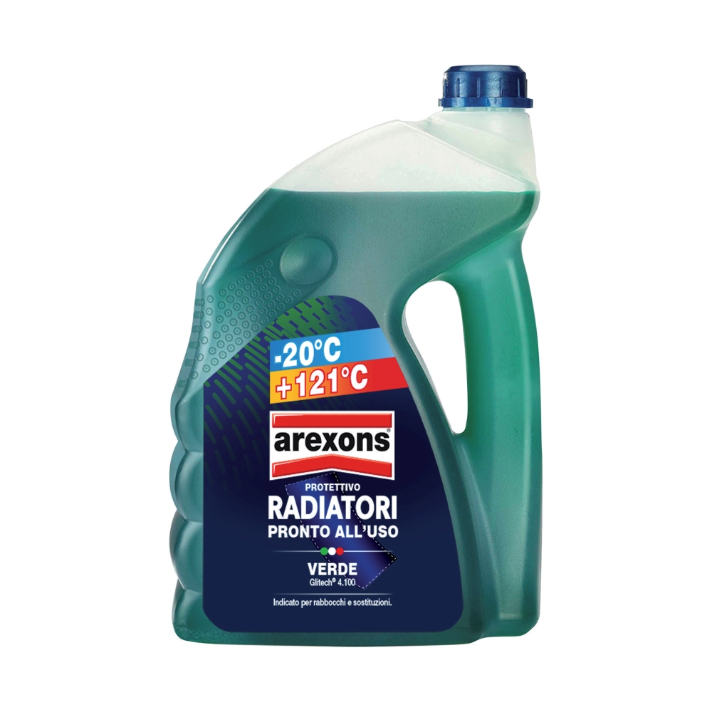 AREXONS  Liquido radiatore verde 4,5L