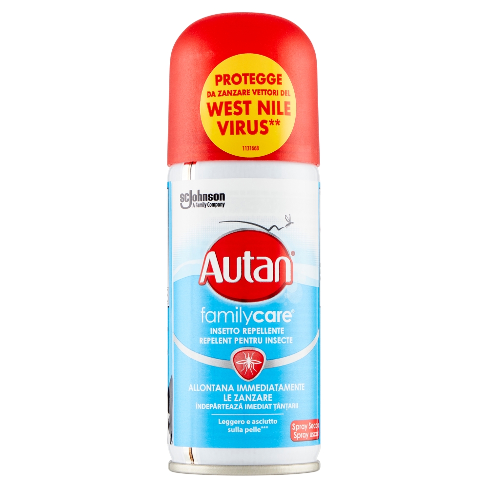 Image of Autan Autan Family Care Spray Secco Insetto Repellente e Antizanzare, 100ml014