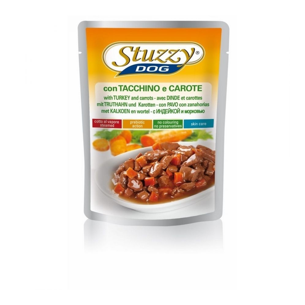 Stuzzy Dog Stuzzy Dog 100gr Tacchino e Carote